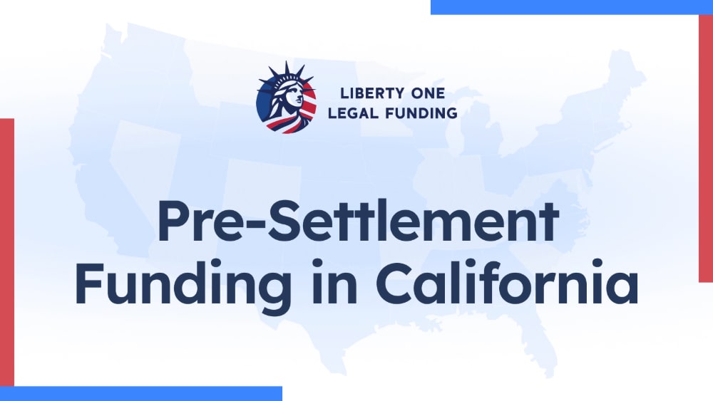 pre-settlement funding in california